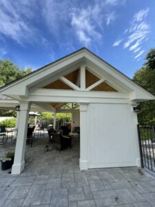 Special exterior finish work