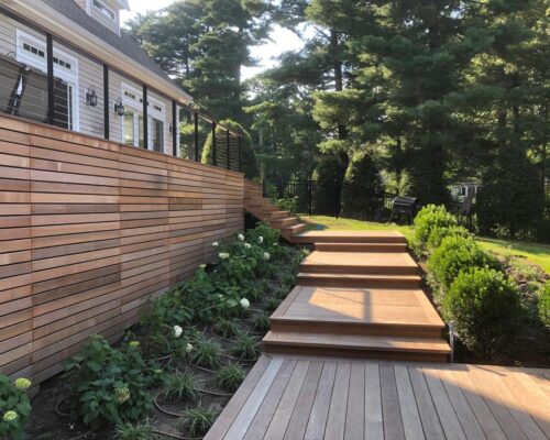 Deck renovations and addition