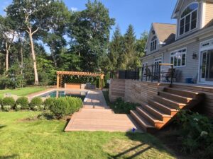 Deck renovations and addition